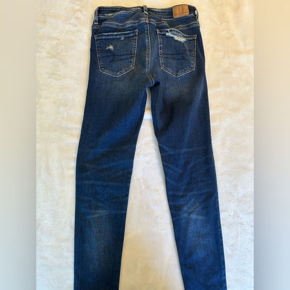 American Eagle Outfitters Blue Jean Jeggings - Picture 2 of 5